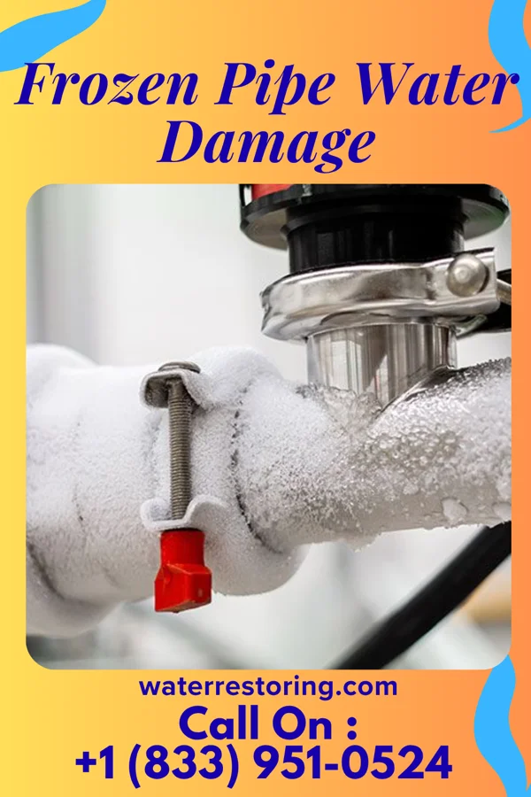 Frozen Pipe Water Damage in Portage, WI